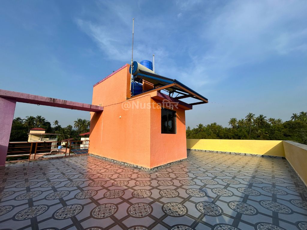 Spacious Rooftop Terrace Sitout