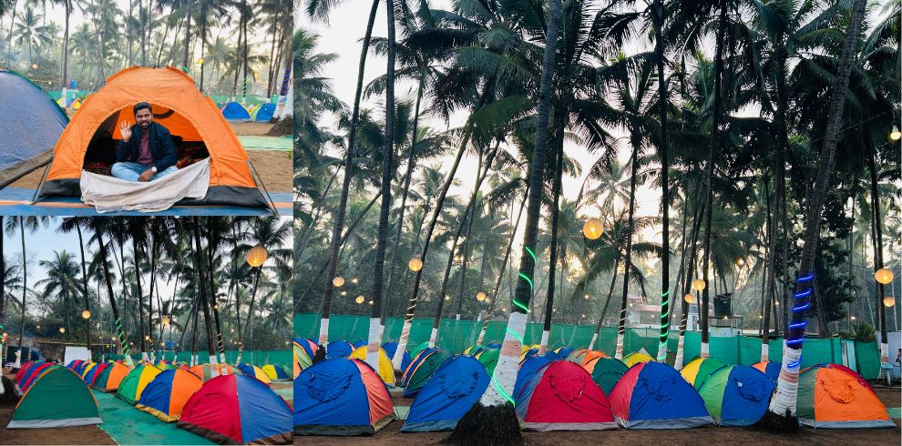 Alibaug Beach Camping - Revdanda Camping